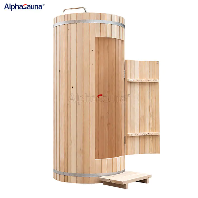 Wooden Shower Room - Alphasauna