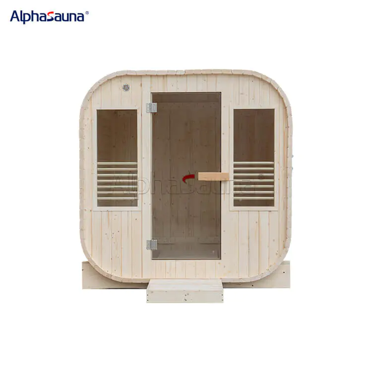 Pine Best Small Outdoor Sauna - Alphasauna