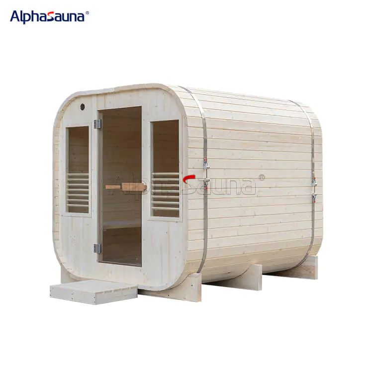 Pine Best Small Outdoor Sauna - Alphasauna