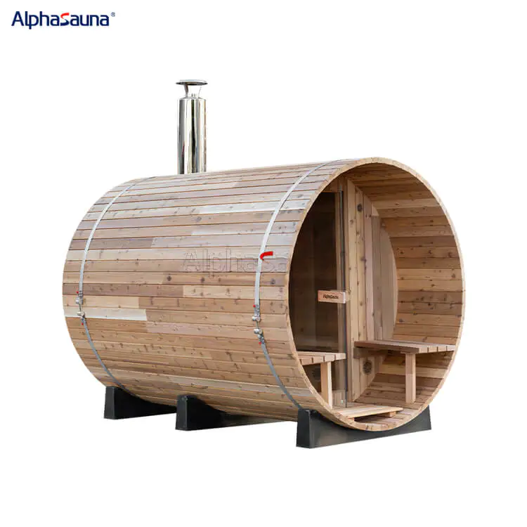 4 Person Barrel Sauna Oem - Alphasauna