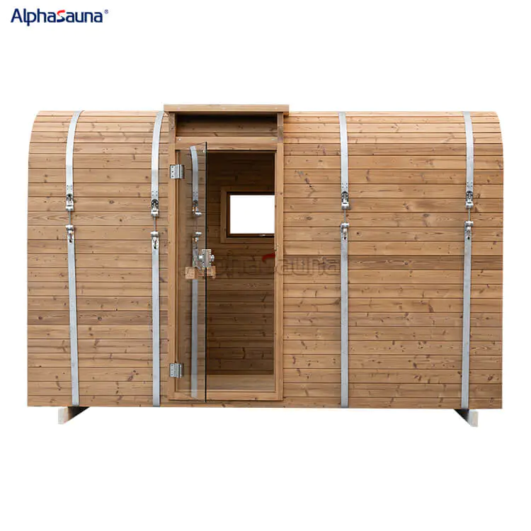 Panoramic Outdoor Garden Sauna Rooms - Alphasauna