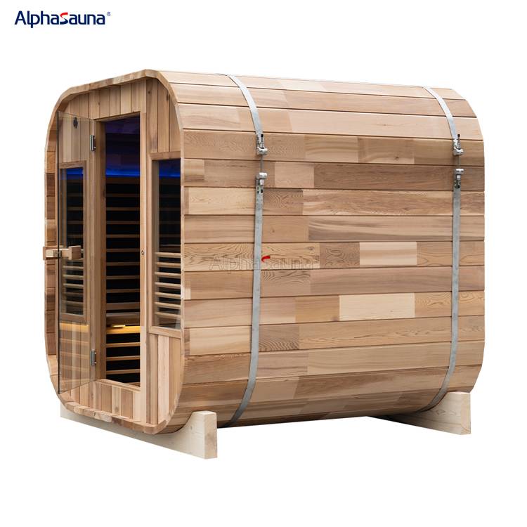 cedar_wood_outdoor_infrared_square_sauna_room-alphasauna（5）
