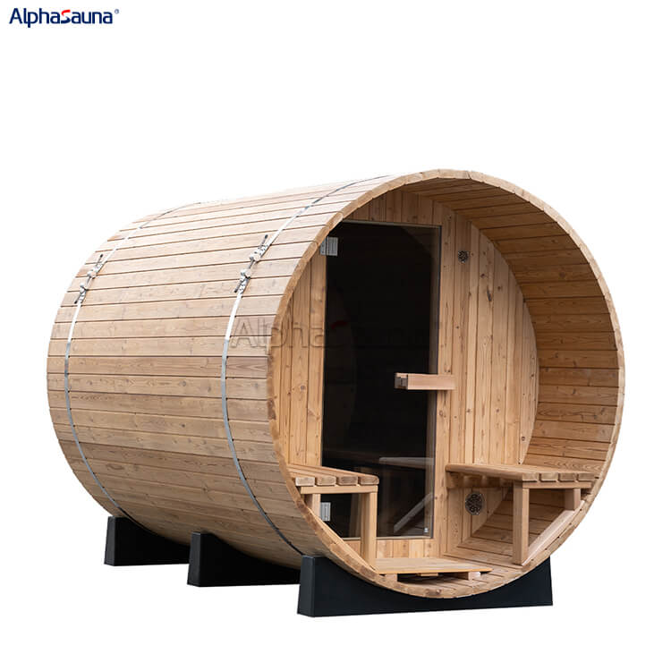 Wood Barrel Sauna For Sale - Alphasauna