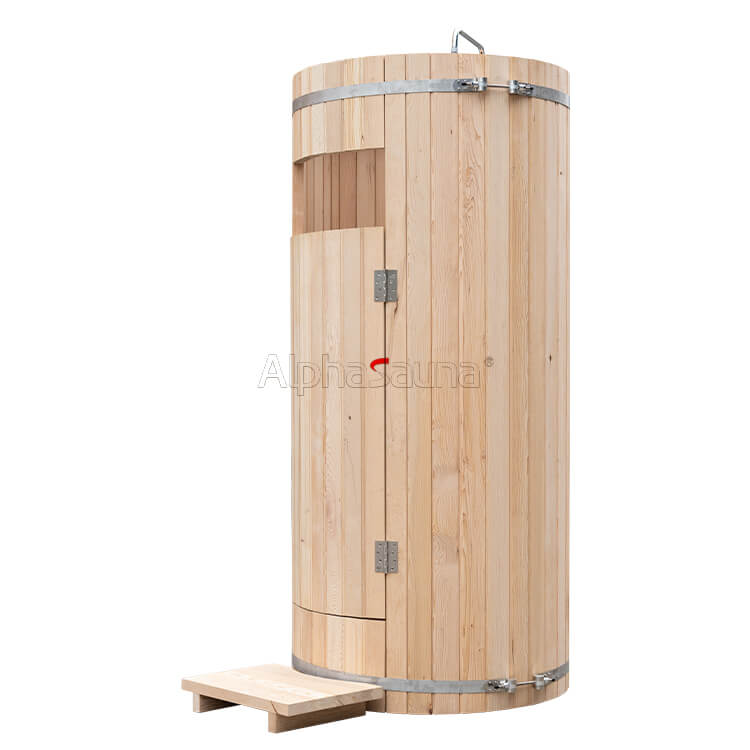 Wooden Shower Room - Alphasauna