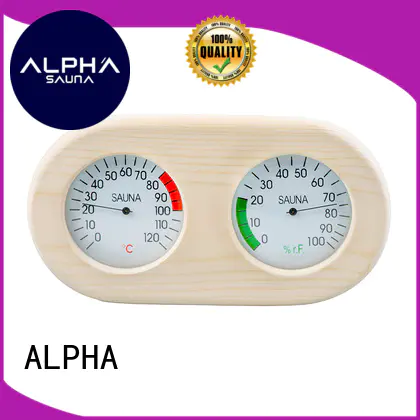 oblong hygrometer sauna thermometer customized for indoor