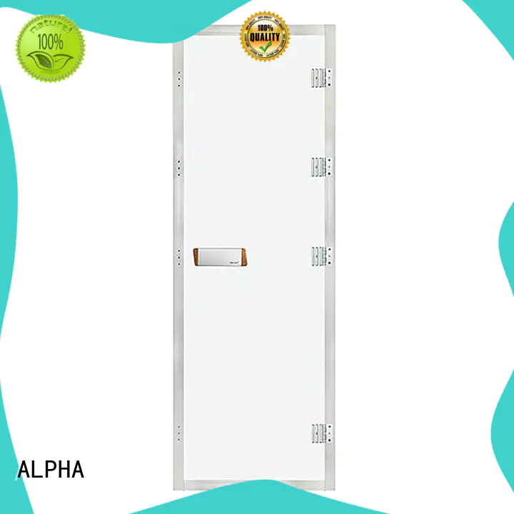 ALPHA glass sauna wood door personalized for bathroom