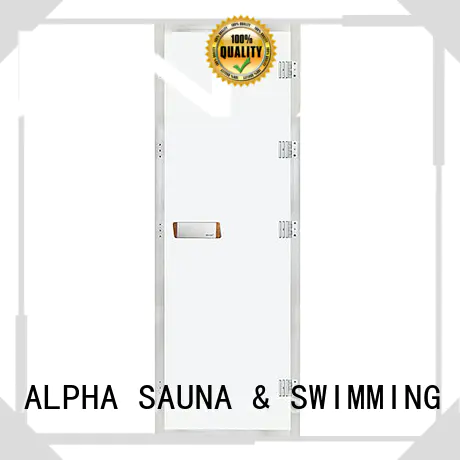 ALPHA sauna room door factory