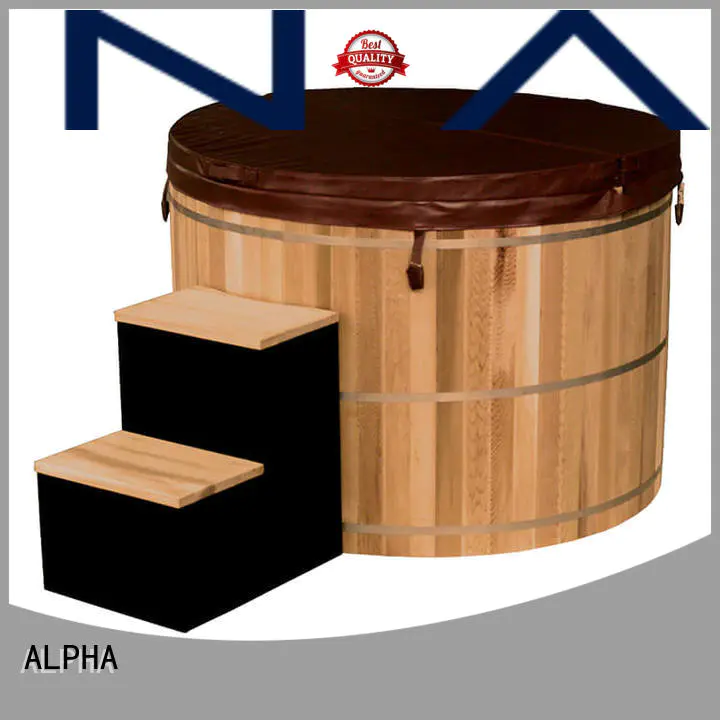 ALPHA Wholesale wooden hot tub company