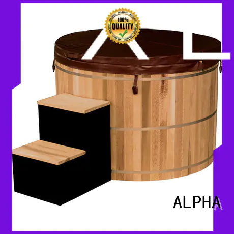 ALPHA electrical two person hot tub customized for outdoor