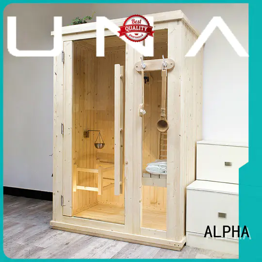 ALPHA option indoor steam sauna kits from China for bathroom