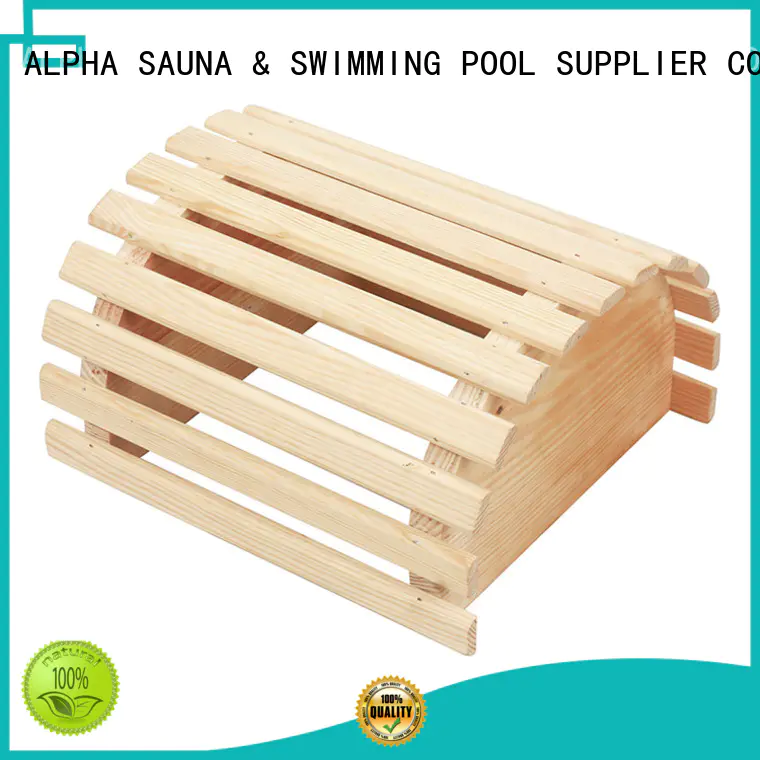 ALPHA Brand solid sauna custom sauna room accessories