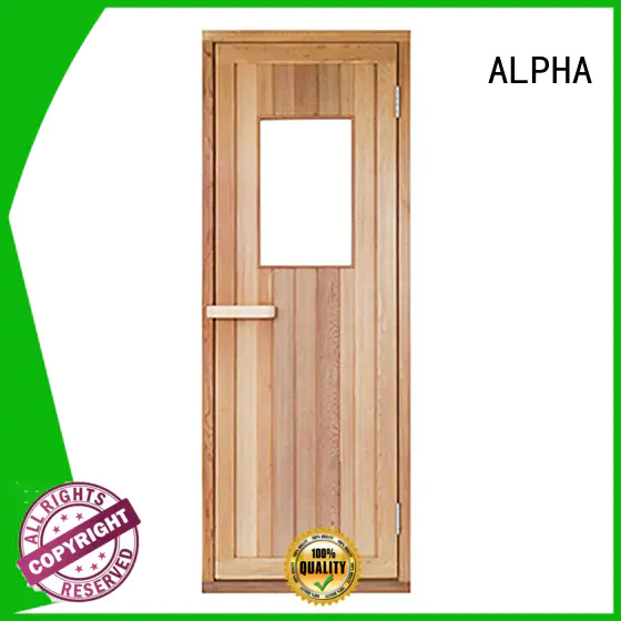 western sauna glass door doors series for villa
