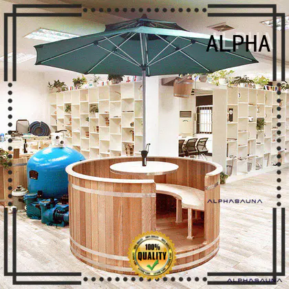 ALPHA Brand person shape outdoor sauna manufacture