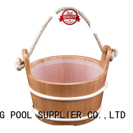 handle paiting plasticliner wooden bucket ALPHA
