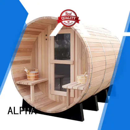 cedar sauna harvia for villa ALPHA