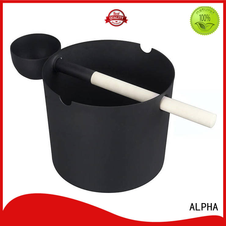 ALPHA strong wooden bucket liner for outdoor