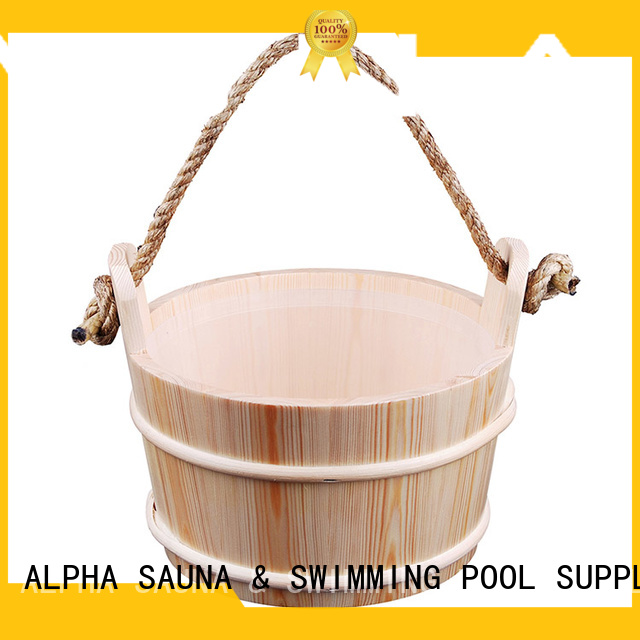 ALPHA dry sauna ladle inquire now for outdoor
