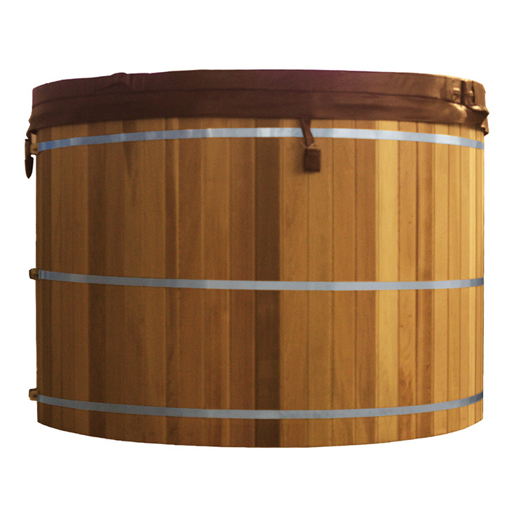 small hot tubs丨wooden hot tub with electrical heater by alpha