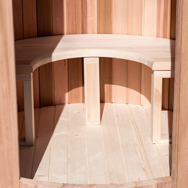 Mini Sauna Room丨barrel Sauna By Red Cedar丨huge Sauna Room