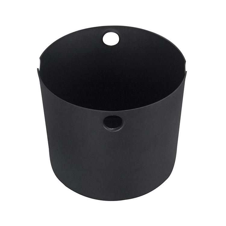 Aluminium Sauna Bucket 5L And Ladle With Black/White Paiting Alphasauna
