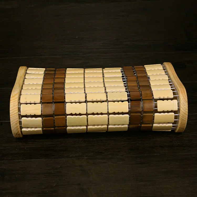 Bamboo Headrest Pillow made of Bamboo and Spruce Wooden Frame