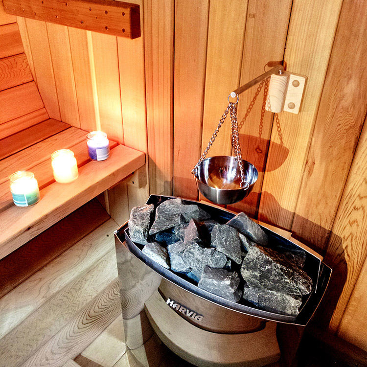ZPSHYD Tasse à Huile de Sauna, Support d'huile de Sauna de 20 cm