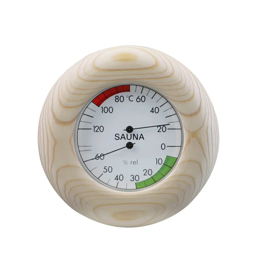 Sauna Thermometer And Hygrometer Alphasauna