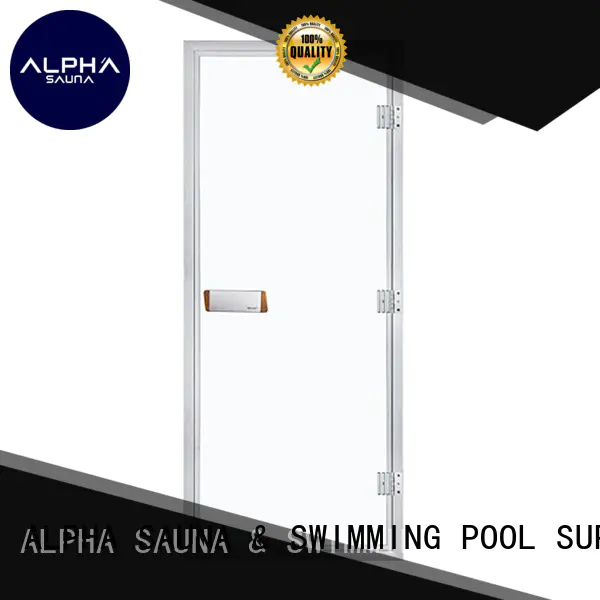 finnish red pine doors ALPHA Brand sauna door supplier