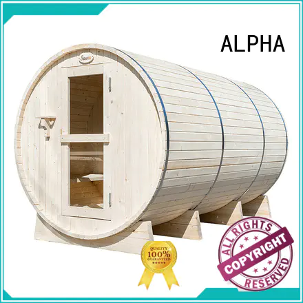 ALPHA hemlock sauna room factory price for indoor