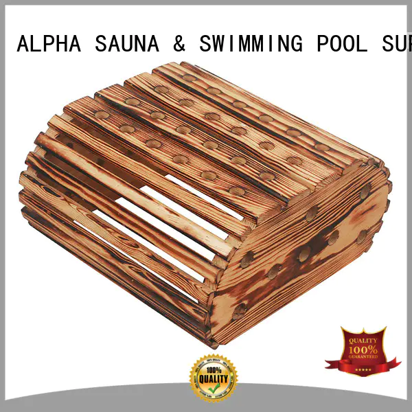 white compact light aspen sauna room accessories ALPHA Brand