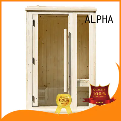 ALPHA indoor dry sauna