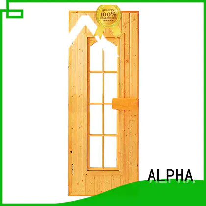 ALPHA steam steam room glass doors personalized for hotel