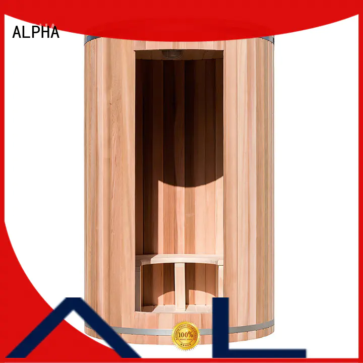 panel 2 person sauna customized for bathroom ALPHA