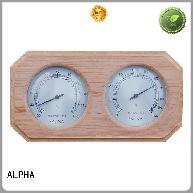 hygrometer​ thermometer sauna directly sale for outdoor ALPHA