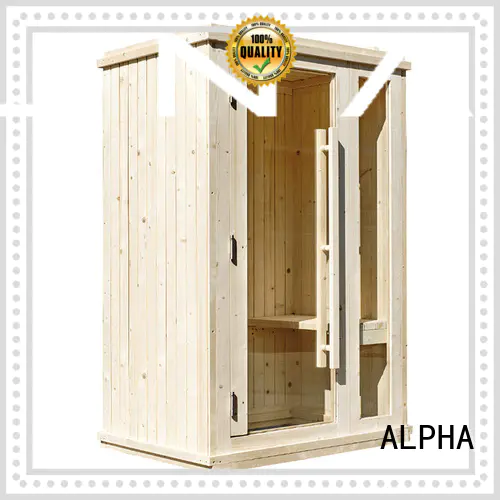 ALPHA solid home steam sauna design for household