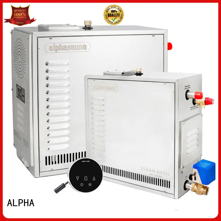 sauna steam generator stainless ALPHA Brand sauna machine
