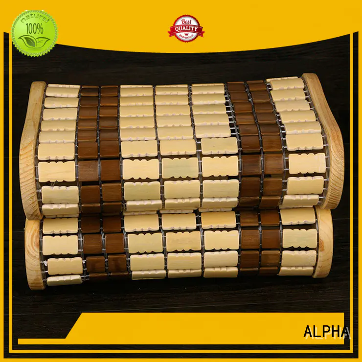 bamboo wooden pillow spruce for indoor ALPHA
