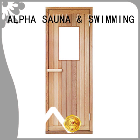 ALPHA stainless steel sauna door frame solid for household