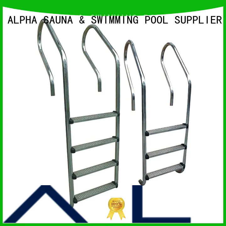 painting pool ladder steps factory price for villa ALPHA