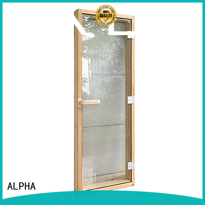 sauna wood door bath cedar ALPHA Brand sauna door