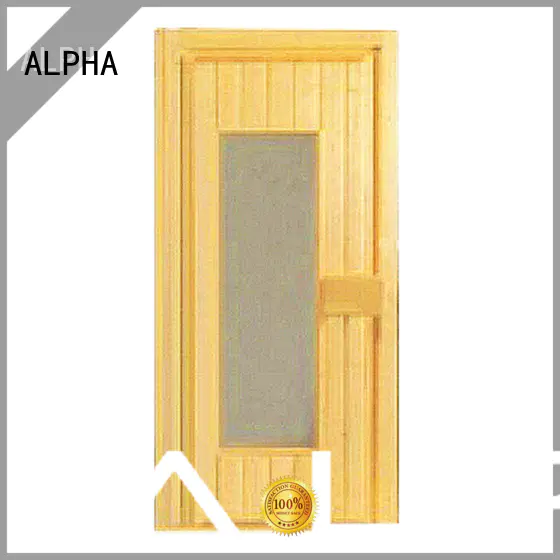 ALPHA Custom steam room door Supply