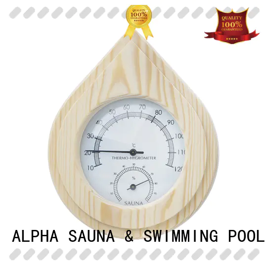 oblong sauna thermometer hygrometer alphasauna supplier for household