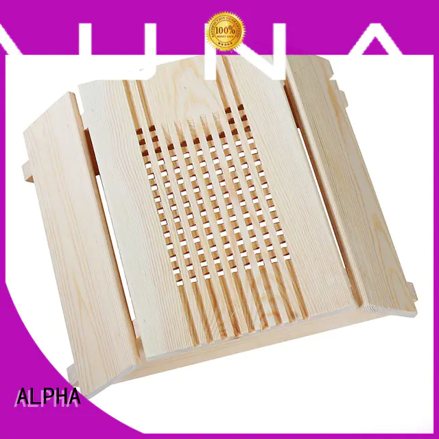 spruce cover wooden lampshade wooden ALPHA company