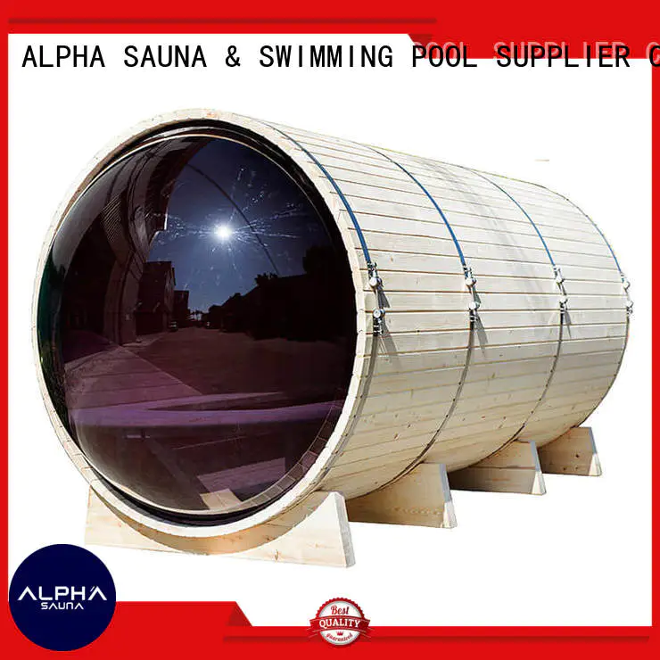 ALPHA sauna panoramic sauna supplier for household