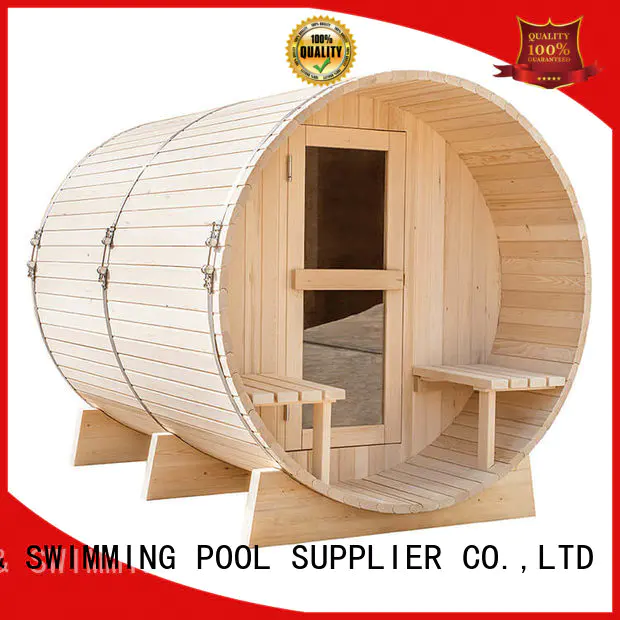 person outdoor sauna room for indoor ALPHA