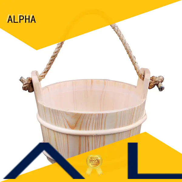 Wholesale sauna bucket and ladle manufacturers