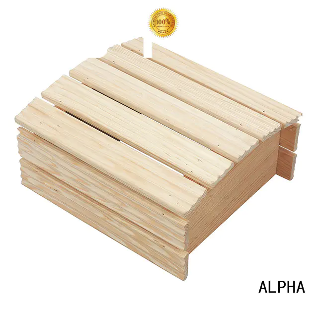 sauna cedar wood ALPHA Brand sauna room accessories factory