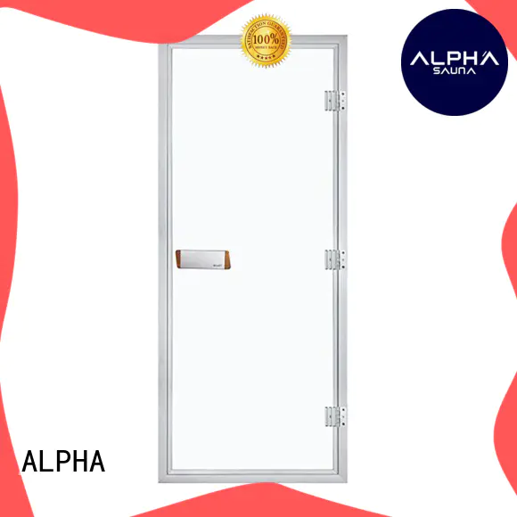 ALPHA sauna doors for sale Suppliers