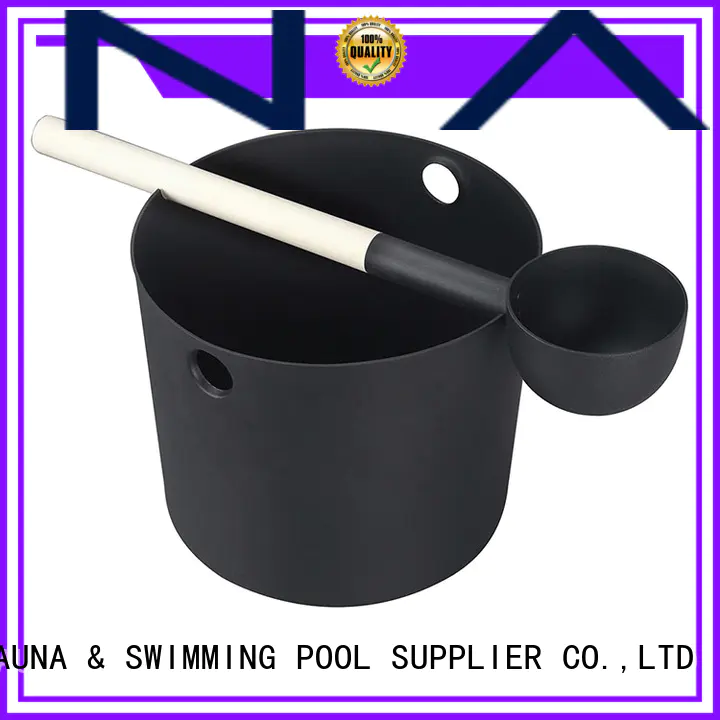 aluminium wooden bucket with good price for cabin