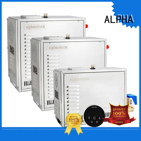 ALPHA luxury sauna equipment personalized for hotel